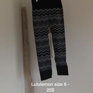 Lululemon ankle length leggings